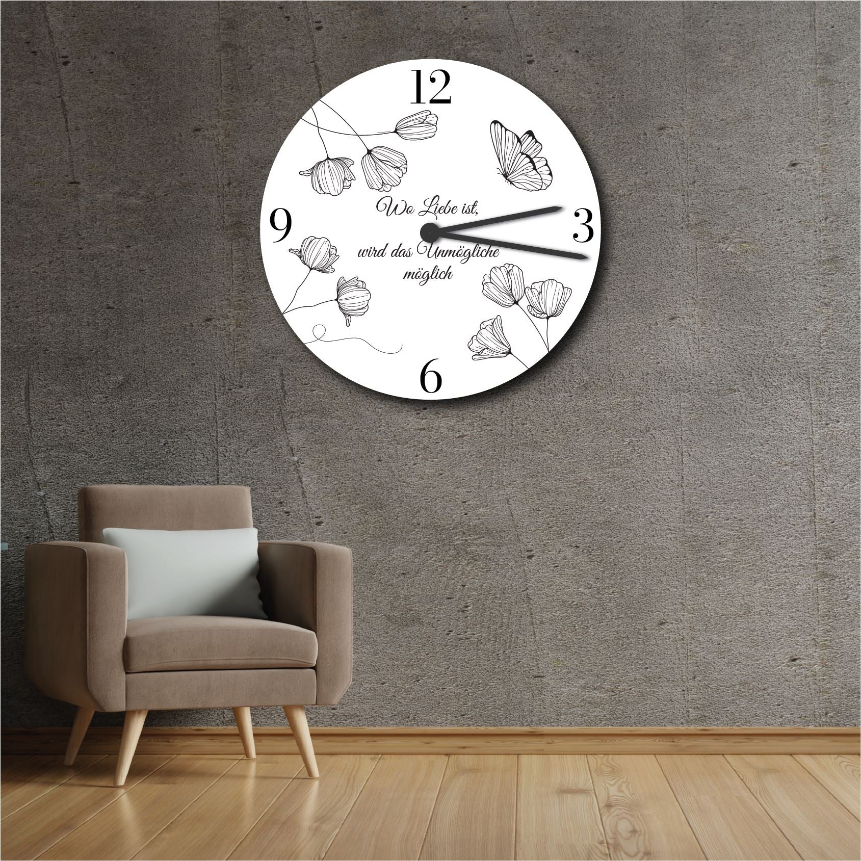 Wanduhr 