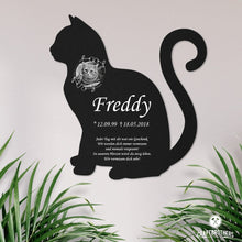 Laden Sie das Bild in den Galerie-Viewer, Gedenktafel - Große Katze Craftbrothers 