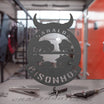 Hofschild - Bison aus edlem Stahl (personalisierbar) Craftbrothers 