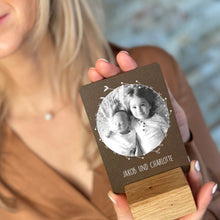 Laden Sie das Bild in den Galerie-Viewer, Little Message - Babyfoto &quot;Zweige Rund&quot; Craftbrothers 