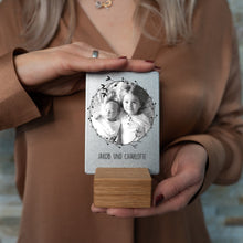 Laden Sie das Bild in den Galerie-Viewer, Little Message - Babyfoto &quot;Zweige Rund&quot; Craftbrothers 