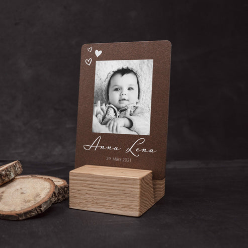 Little Message - Babyfoto "Herzen" Craftbrothers 