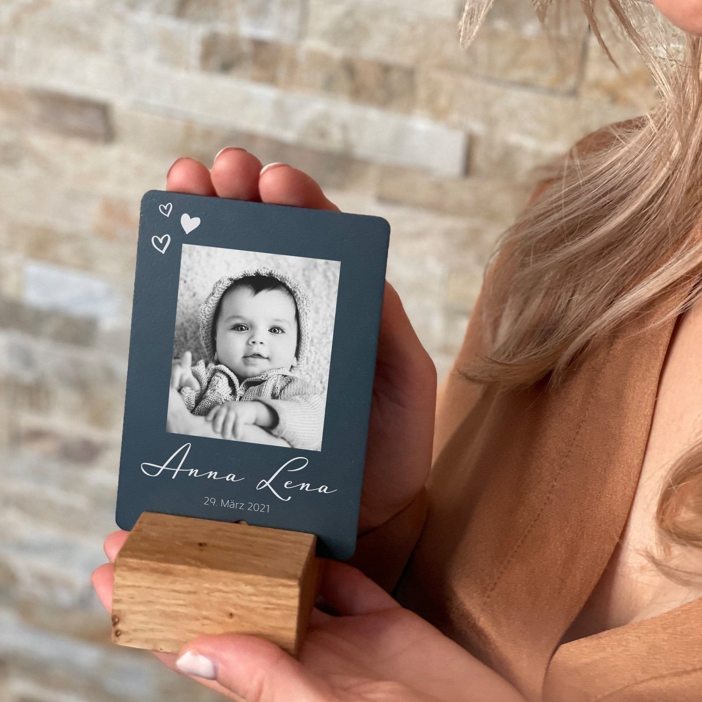 Little Message - Babyfoto "Herzen" Craftbrothers 