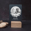 Little Message - Babyfoto "Eukalyptus Rund" Craftbrothers 