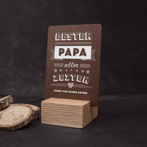 Little Message - Bester Papa Craftbrothers 