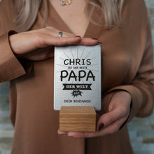 Laden Sie das Bild in den Galerie-Viewer, Little Message - Bester Papa der Welt &quot;bäm&quot; Craftbrothers 