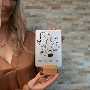 Little Message - Dinofamilie Craftbrothers 