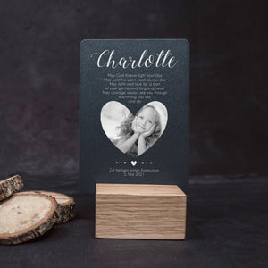 Little Message - 1. Heilige Kommunion "Foto Herz" Craftbrothers 
