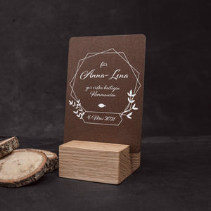 Little Message - 1. Heilige Kommunion "sechseckig" Craftbrothers 