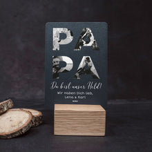 Laden Sie das Bild in den Galerie-Viewer, Little Message - Vatertag &quot;Papa unser Held&quot; Craftbrothers 