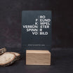 Little Message - Typografie Synonyme Bruder Craftbrothers 