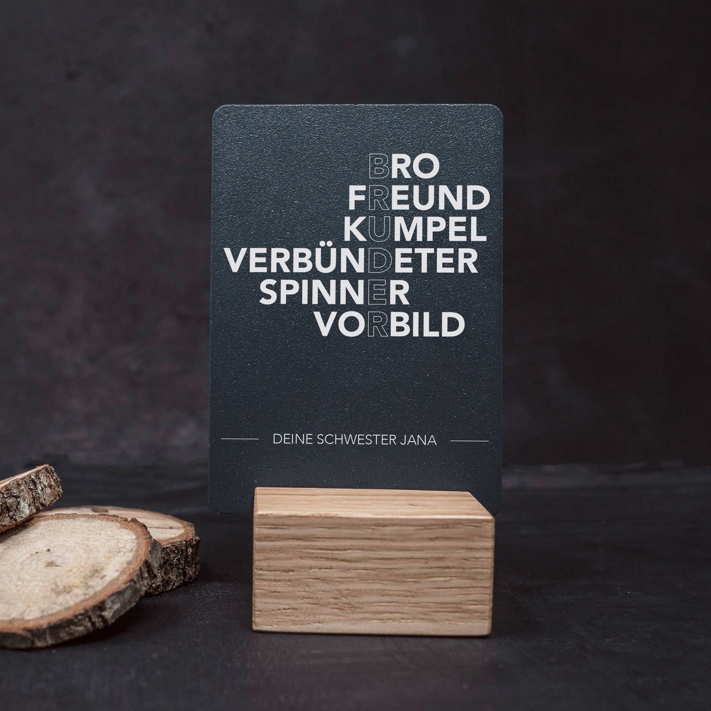 Little Message - Typografie Synonyme Bruder Craftbrothers 