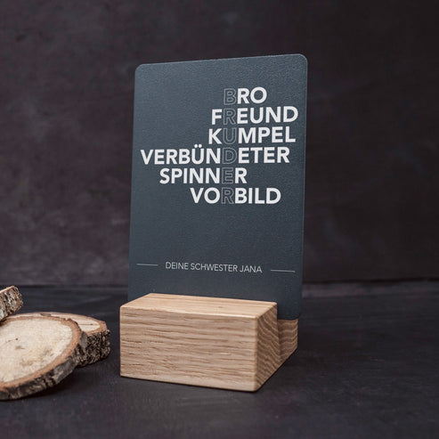 Little Message - Typografie Synonyme Bruder Craftbrothers 