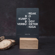 Laden Sie das Bild in den Galerie-Viewer, Little Message - Typografie Synonyme Freund Craftbrothers 