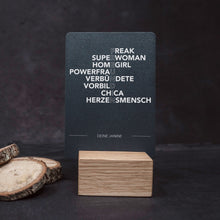 Laden Sie das Bild in den Galerie-Viewer, Little Message - Typografie Synonyme Freundin Craftbrothers 