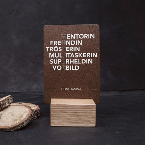 Little Message - Typografie Synonyme Mutter Craftbrothers 