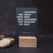 Little Message - Typografie Synonyme Mutter Craftbrothers 