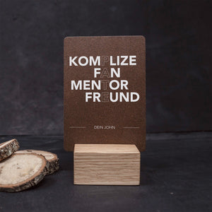 Little Message - Typografie Synonyme Pate Craftbrothers 