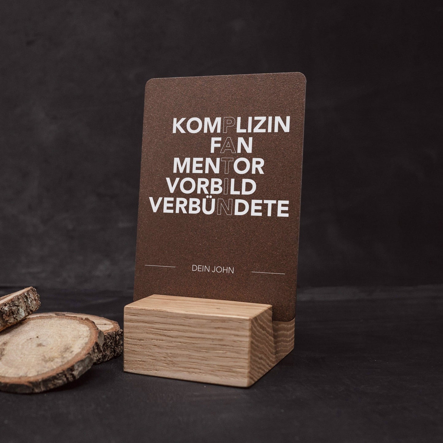 Little Message - Typografie Synonyme Patin Craftbrothers 