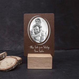 Little Message - Vatertag "Foto Oval" Craftbrothers 