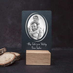 Little Message - Vatertag "Foto Oval" Craftbrothers 