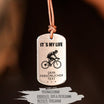 "Radfahrer" Personalisierbare Halskette für Männer Craftbrothers 