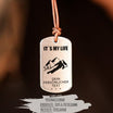 "Ski" Personalisierbare Halskette für Männer Craftbrothers 