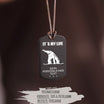 "Freestyle Snowboarder" Personalisierbare Halskette für Männer Craftbrothers 