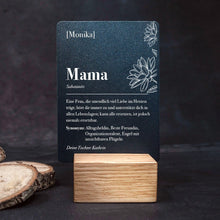 Laden Sie das Bild in den Galerie-Viewer, Little Message - Muttertag &quot;Substantiv Mama Lotusblume&quot; Craftbrothers 