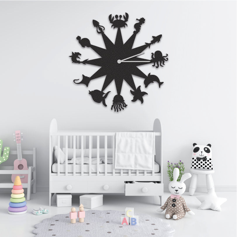 Wanduhr für Kinderzimmer 