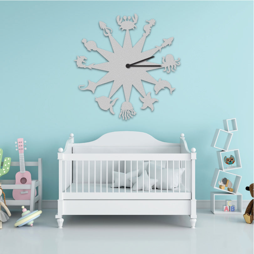 Wanduhr für Kinderzimmer 