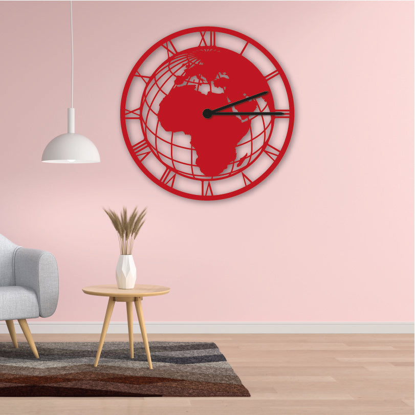 Große Wanduhr 